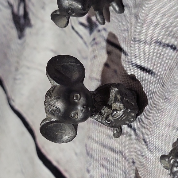 Pewter Miniature micevSet of 6 - Picture 4 of 6